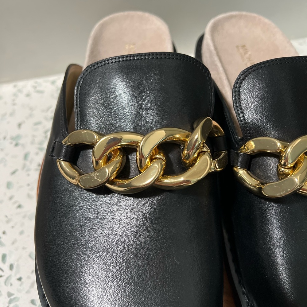 NEW Michael Kors Slide Slip on “Mushroom” shoes. Size 9 Women - Picture 3 of 7